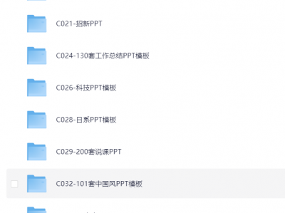 最新3000套的付费PPT模版，不要再花钱去买了！