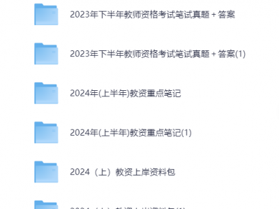 教师资格证（教资）全科全集网课